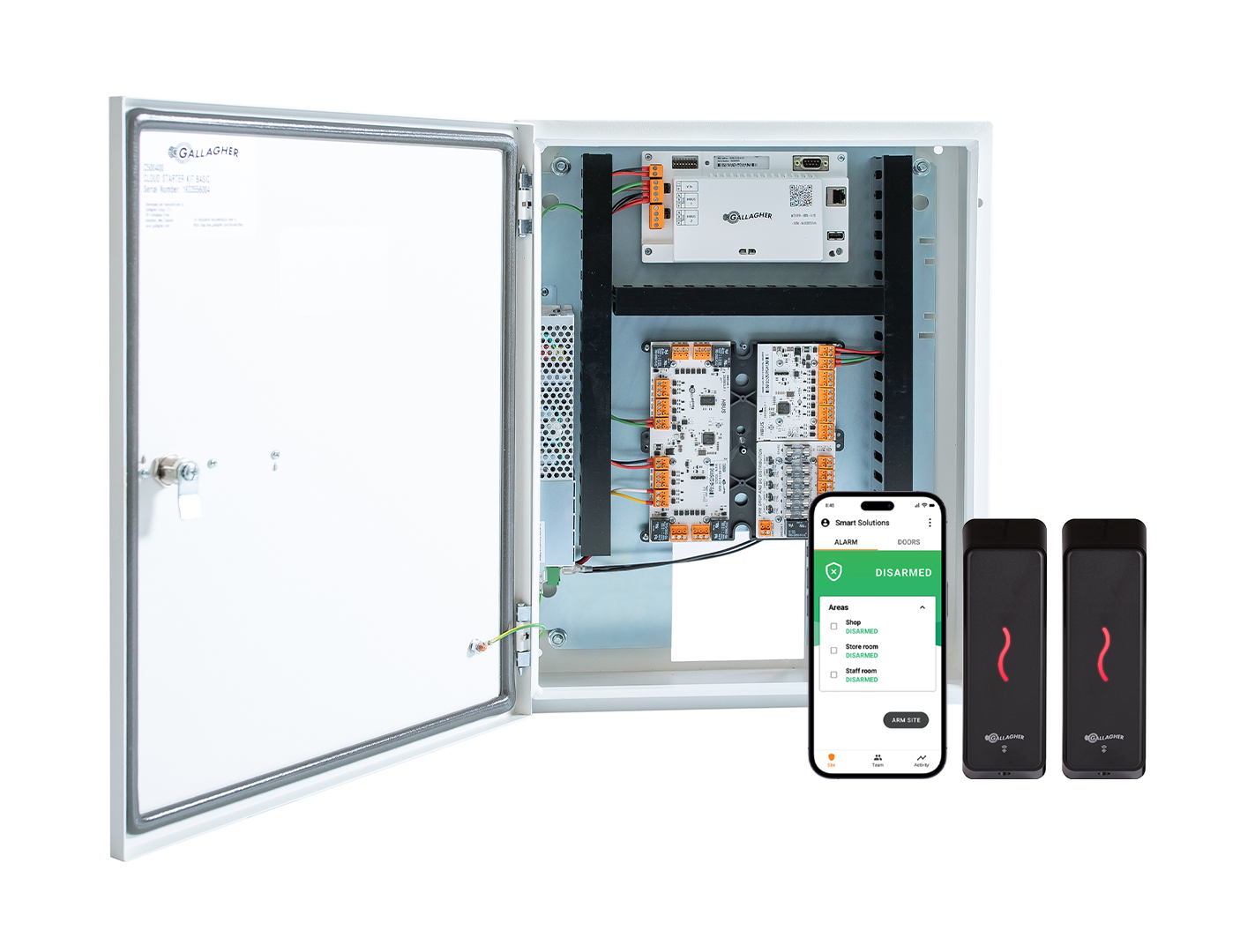 Security control panel